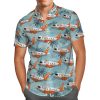 Sunwing Airlines Cartoon Boeing Hawaiian Shirt