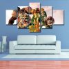Super Smash bros - Gaming 5 Panel Canvas Art Wall Decor