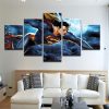 Superman 04- Dc 5 Panel Canvas Art Wall Decor