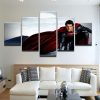 Superman 15 - Dc 5 Panel Canvas Art Wall Decor