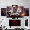 Sylvanas Windrunner 02 - Gaming 5 Panel Canvas Art Wall Decor