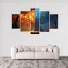 Teldrassil World Of Warcraft 1 - Gaming 5 Panel Canvas Art Wall Decor