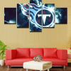 Tennessee Titans American Football - Sport 5 Panel Canvas Art Wall Decor