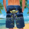 Tennessee Titans And Baby Yoda Hawaiian Shirt Short