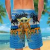 Tennessee Volunteers And Baby Yoda Hawaiian Shirt Short