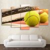 Tennis Balls - Sport 5 Panel Canvas Art Wall Decor