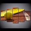 Tennis Racket And Ball - Sport 5 Panel Canvas Art Wall Decor