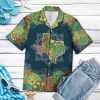 Texas Floral Mandala Hawaiian Shirt Summer Button Up