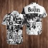 The Beatles Hawaiian Shirt Summer Button Up
