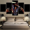 The Evil Dead Character - Movie 5 Panel Canvas Art Wall Decor