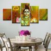 The God Of Destruction Siva 05 - Religion 5 Panel Canvas Art Wall Decor