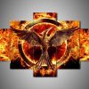 The Hunger Game - Music 5 Panel Canvas Art Wall Decor