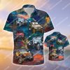 The Jeep Colorful All Over Printed Hawaiian Shirt