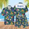 The Los Angeles Dodgers Full Printed Hawaiian Shirt