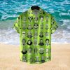 The Monsters Horror Character Face Hawaiian Aloha Shirt