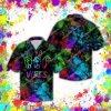 Tie Dye Colorful 420 Vibes All Over Print Hawaiian Shirt