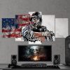 Tom Clancys Rainbow Six Siege Thermite 15 - Gaming 5 Panel Canvas Art Wall Decor