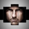 Tom Cruise 3 - Famous Person 5 Panel Canvas Art Wall Decor
