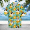 Tropical Banana Shih Tzu Hawaiian Shirt Summer Button Up