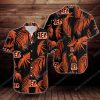 Tropical Cincinnati Bengals Short Sleeve Hawaiian Shirt