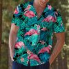 Tropical Flamingo Hawaiian Shirt