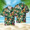 Tropical Flower Mickey Mouse Surfer Summer Time Hawaiian Shirt