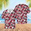 Tropical Flower Pink Floyd Band All Over Print Hawaiian Shirt