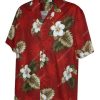 Tropical Flower Summer All Over Printed Hawaiian Shirt