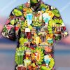 Tropical Fruit And Cocktail All Over Printing Hawaiian Shirt