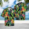 Tropical Parrot All Over Printed Hawaiian Shirt