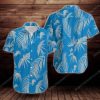 Tropical Summer Detroit Lions Short Sleeve Hawaiian Shirt