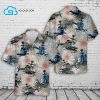 Tropical Us Army Bell Oh-58 Kiowa Full Print Hawaiian Shirt