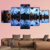 Underground Lake In The Reed Flute Cave In China - Sport 5 Panel Canvas Art Wall Decor