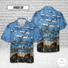 United Airlines Airbus 319 Hawaiian Shirt