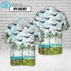Ups Airlines Palm Tree Full Print Hawaiian Shirt