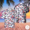 Us Airlines 5 Airbus A320-232 4Th Of July Hawaiian Shirt