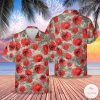 Us Army Poppy Flower Hawaiian Shirt