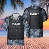 Us Navy California Tactical Vest Hawaiian Shirt