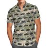 Vbci French Army Hawaiian Shirt
