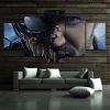 Venom 22 - Movie 5 Panel Canvas Art Wall Decor