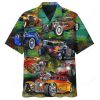 Vintage Hot Rod Summer Vacation Hawaiian Shirt