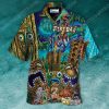 Vintage Tiki Bar Aloha Summer Vacation Hawaiian Shirt