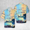 Vought F8 Crusader Hawaiian Shirt