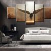 Warrior Angel Michael Christian 2 - Movie 5 Panel Canvas Art Wall Decor