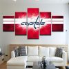 Washington Capitals 2 - Sport 5 Panel Canvas Art Wall Decor