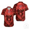 Washington Nationals Mlb Skull Hawaiian Shirt
