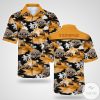 West Virginia Mountaineers Camouflage Veteran 3D Personalized Hawaiian Shirt