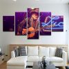 Willie Nelson - Music 5 Panel Canvas Art Wall Decor