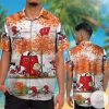 Wisconsin Badgers Snoopy Autumn Hawaiian Shirt