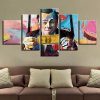 Wolf Of Wall Street - Movie 5 Panel Canvas Art Wall Decor